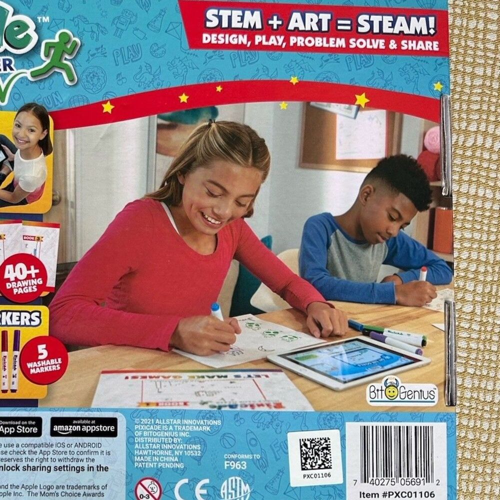 Pixicade Mobile Game Maker Educational Kit STEM Arts & Crafts Toy 2022
